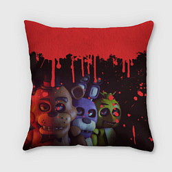 Подушка квадратная Five Nights At Freddys, цвет: 3D-принт