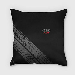 Подушка квадратная AUDI, цвет: 3D-принт