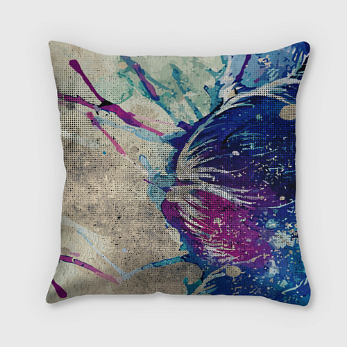 Подушка квадратная Re: Zero Жизнь с нуля / 3D-принт – фото 2