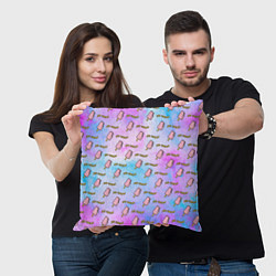 Подушка квадратная BLACKPINK ICE CREAM, цвет: 3D-принт — фото 2