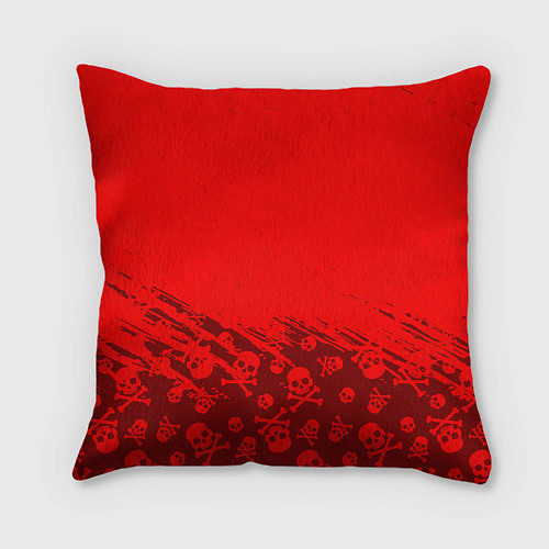 Подушка квадратная КОРОЛЬ И ШУТ / 3D-принт – фото 2