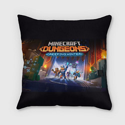 Подушка квадратная Minecraft Dungeons