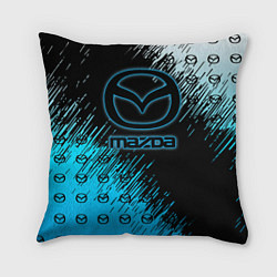 Подушка квадратная MAZDA, цвет: 3D-принт
