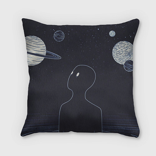 Подушка квадратная Гуррен Лаганн Антиспиральщик / 3D-принт – фото 2