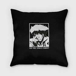 Подушка квадратная Увидимся, ковбой, цвет: 3D-принт