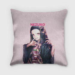 Подушка квадратная Nezuko, цвет: 3D-принт