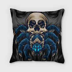 Подушка квадратная Демонический паук, цвет: 3D-принт