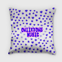 Подушка квадратная OniixxOneMusic1, цвет: 3D-принт