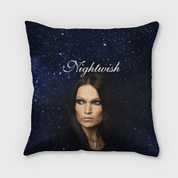 Подушка квадратная Nightwish Tarja Turunen Z, цвет: 3D-принт