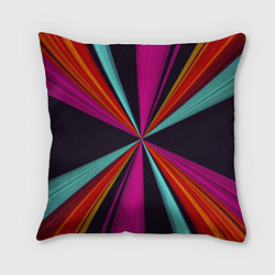 Подушка квадратная Полосы, цвет: 3D-принт