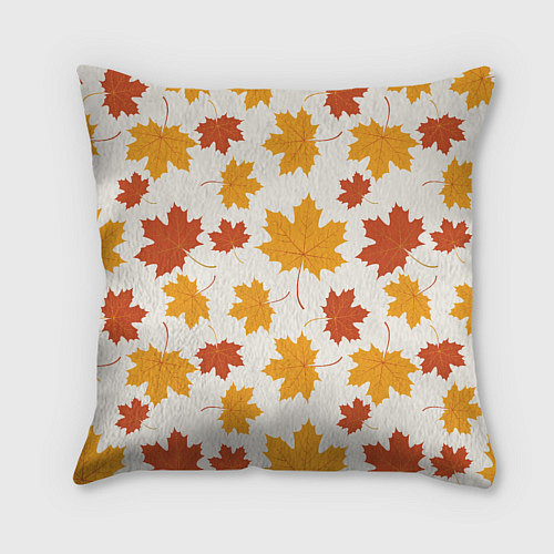 Подушка квадратная Осень Autumn / 3D-принт – фото 2