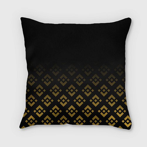 Подушка квадратная BINANCE БИНАНС БИРЖА / 3D-принт – фото 2