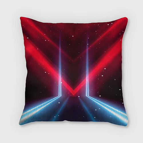 Подушка квадратная Манижа Manizha / 3D-принт – фото 2