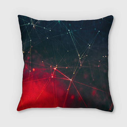 Подушка квадратная DAFT PUNK MUSIC / 3D-принт – фото 2