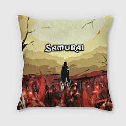 Подушка квадратная SAMURAI PROJECT RED