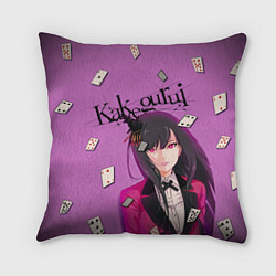 Подушка квадратная Kakegurui Yumeko Jabami, цвет: 3D-принт
