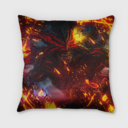Подушка квадратная Path of Exile Fire Demon Z