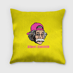 Подушка квадратная Albert Einstein