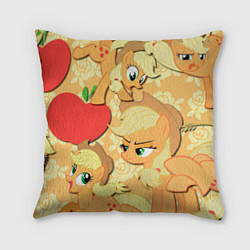 Подушка квадратная Applejack pattern, цвет: 3D-принт