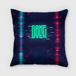Подушка квадратная Game Over