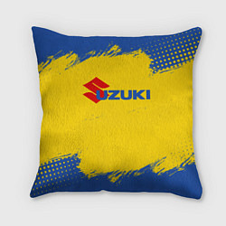 Подушка квадратная Suzuki Сузуки Z, цвет: 3D-принт