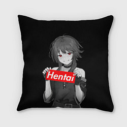 Подушка квадратная Megumin Hentai, цвет: 3D-принт