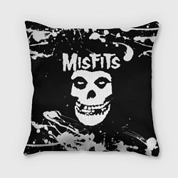 Подушка квадратная MISFITS 4, цвет: 3D-принт