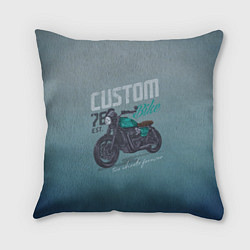 Подушка квадратная Custom Bike