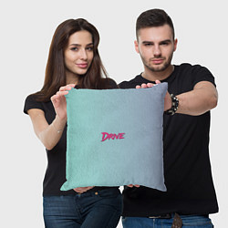 Подушка квадратная В стиле Drive, цвет: 3D-принт — фото 2