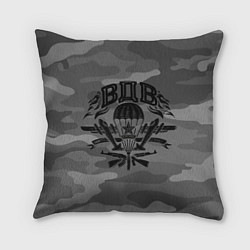 Подушка квадратная Воздушно десантные войска, цвет: 3D-принт