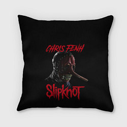 Подушка квадратная CHRIS FENH SLIPKNOT СЛИПКНОТ Z