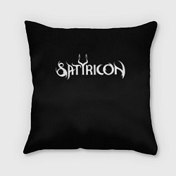 Подушка квадратная Satyricon, цвет: 3D-принт