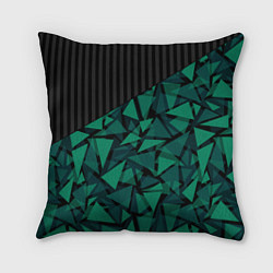 Подушка квадратная Геометрический узор, цвет: 3D-принт