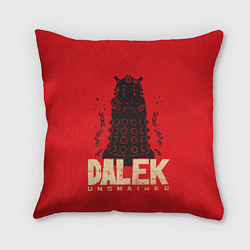 Подушка квадратная Dalek, цвет: 3D-принт