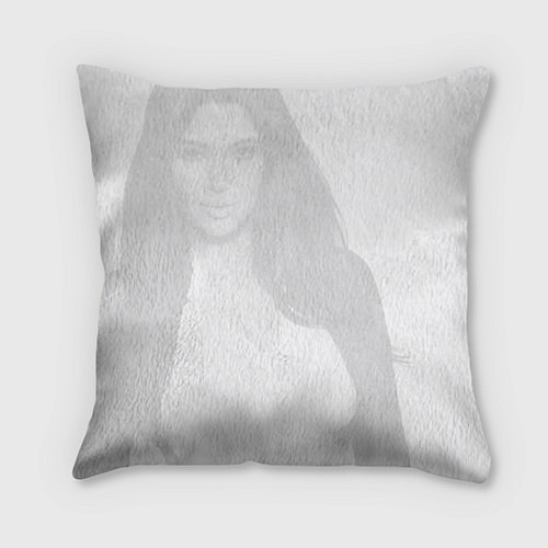 Подушка квадратная Ким Кардашьян / 3D-принт – фото 2