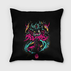 Подушка квадратная Гуррен-Лаганн, цвет: 3D-принт