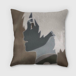 Подушка квадратная Любимый во Франксе Хиро Darling in the Franxx, цвет: 3D-принт