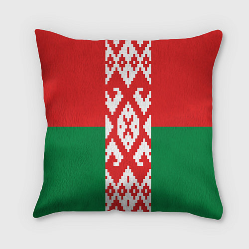 Подушка квадратная Белоруссия / 3D-принт – фото 2