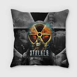 Подушка квадратная STALKER SHADOW OF CHERNOBYL СТАЛКЕР ТЕНИ ЧЕРНОБЫЛЯ
