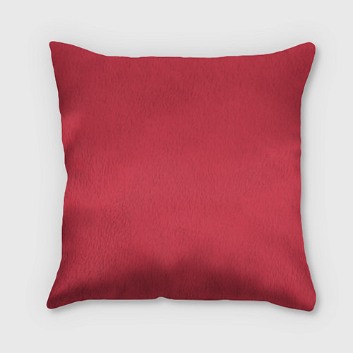 Подушка квадратная Пасть красного хищника / 3D-принт – фото 2