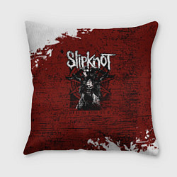 Подушка квадратная Слипкнот Гранж Slipknot Rock Goat, цвет: 3D-принт