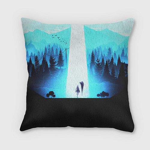 Подушка квадратная MOBILE LEGENDS BANG BANG МОБА ЛЕГЕНДС / 3D-принт – фото 2