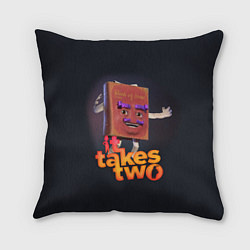 Подушка квадратная It Takes Two Док Хаким, цвет: 3D-принт