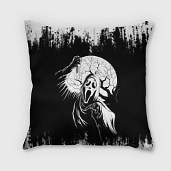 Подушка квадратная Крик Хэллоуин Хоррор Scream Halloween