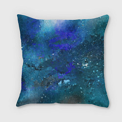 Подушка квадратная Космическое облако, цвет: 3D-принт