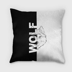 Подушка квадратная WOLF Волк