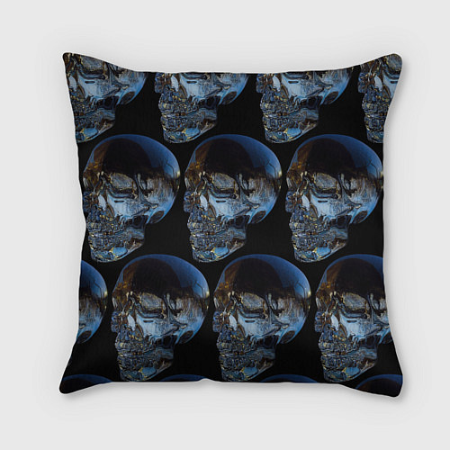 Подушка квадратная Vanguard skull pattern 2022 / 3D-принт – фото 2