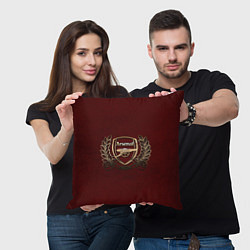Подушка квадратная Arsenal London, цвет: 3D-принт — фото 2