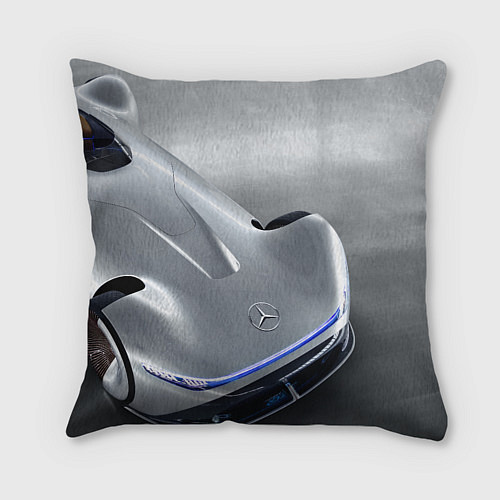 Подушка квадратная Mercedes-Benz EQ Silver Arrow Concept / 3D-принт – фото 2