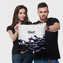 Подушка квадратная 9 0: Live - Slipknot, цвет: 3D-принт — фото 2